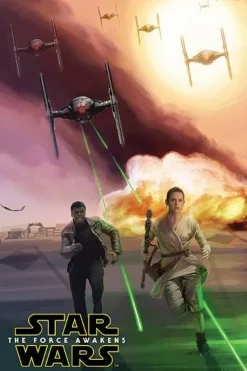 Star Wars Episode VII: The Force Awakens - Run! Poster (858)