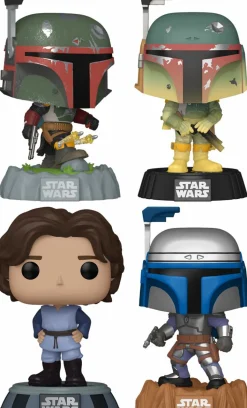 Star Wars: Fett Legacy - This Is The Way Pop! Vinyl Bundle (Set of 4)