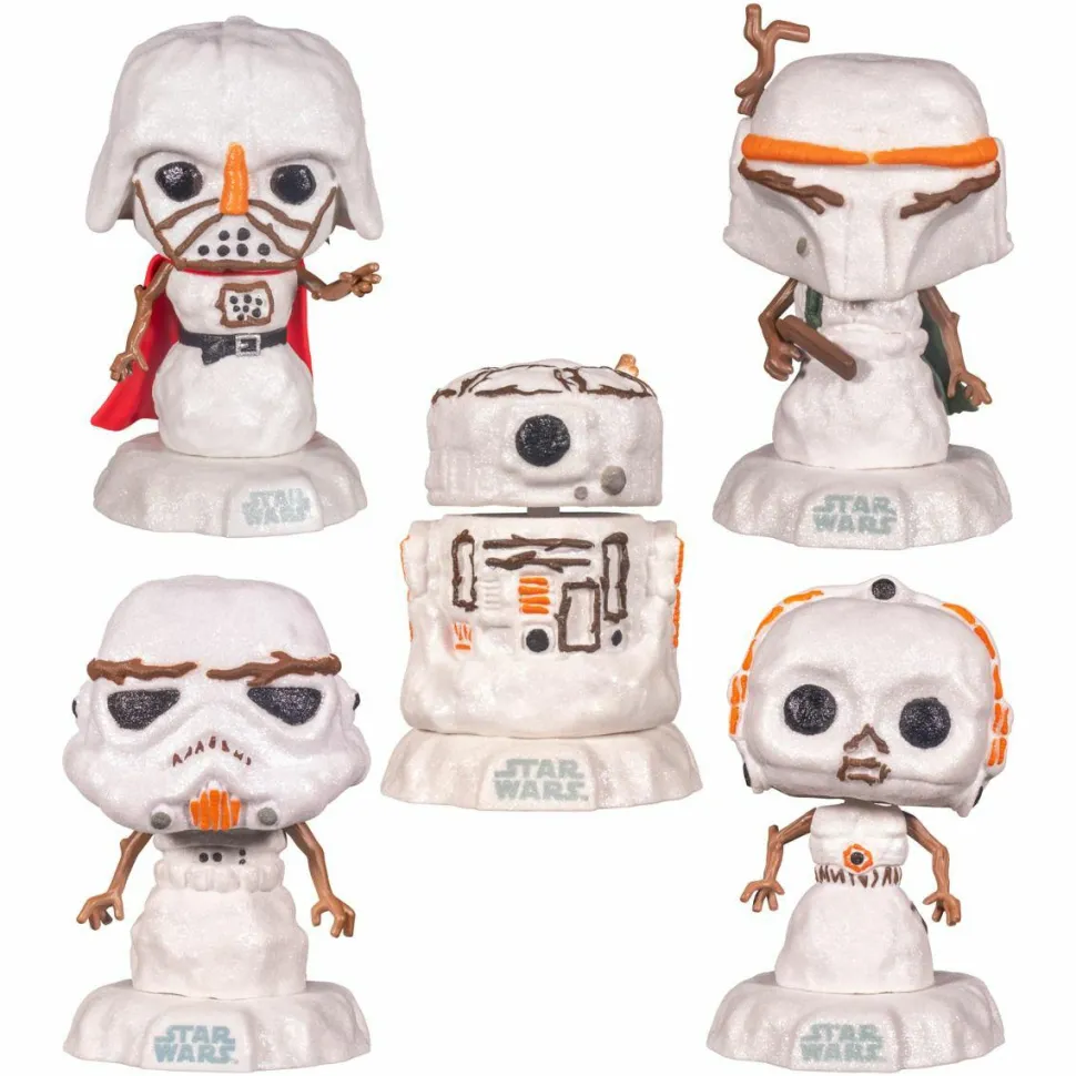 Star Wars: Holiday - Snowman Pop! Vinyl Figure 5-Pack