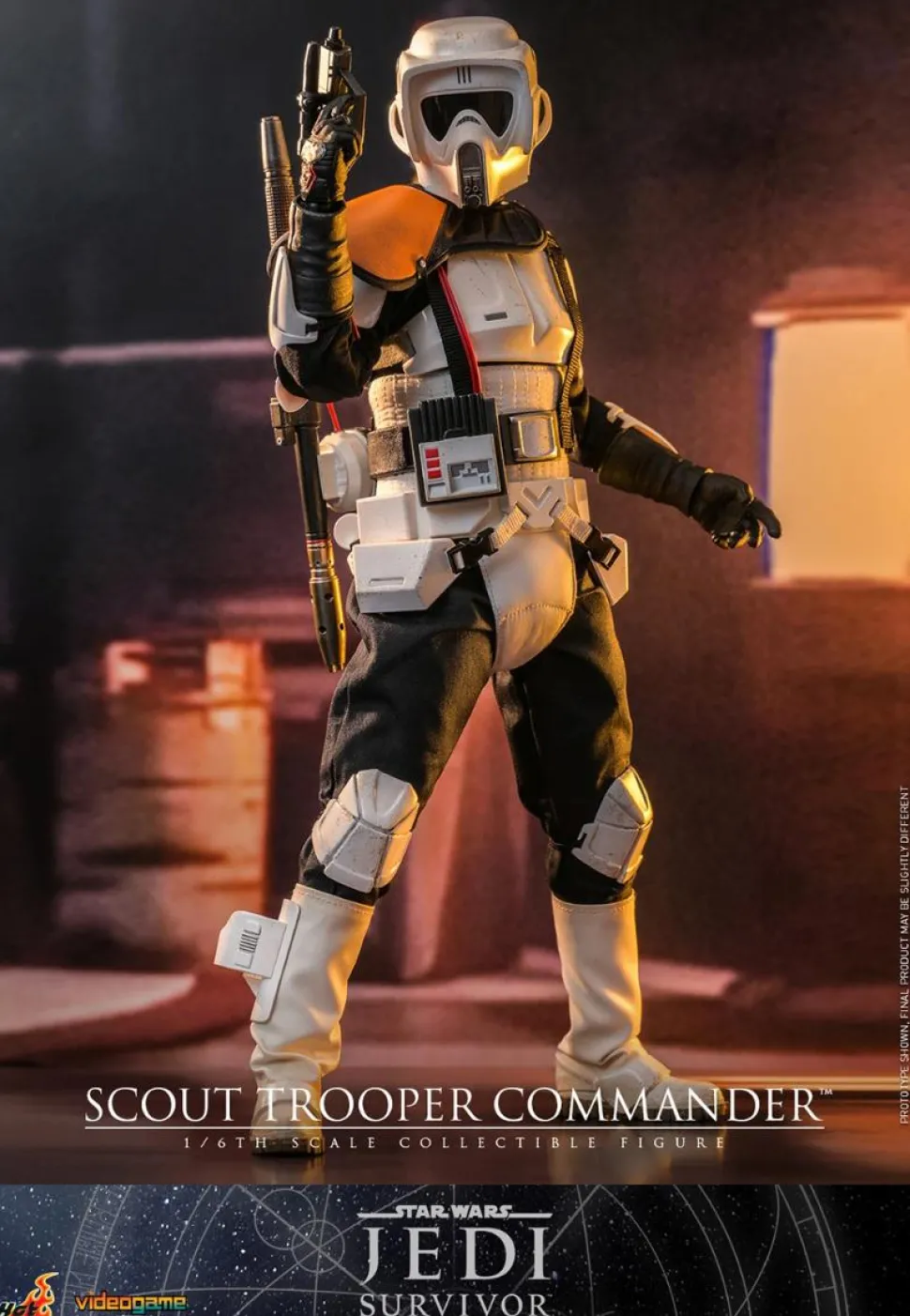 Star Wars Jedi: Survivor - Scout Trooper Commander 1/6th Scale Hot Toys Action Figure