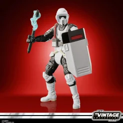 Star Wars Jedi: Survivor - Riot Scout Trooper, MagnaGuard & KX Security Droid Gaming Greats Vintage Collection Kenner 3.75” Scale Action Figure 3-Pack
