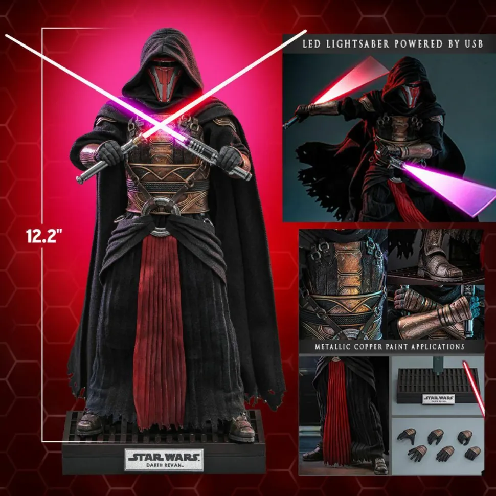 Star Wars: Knights of the Old Republic - Darth Revan 1/6th Scale Hot Toys Action Figure