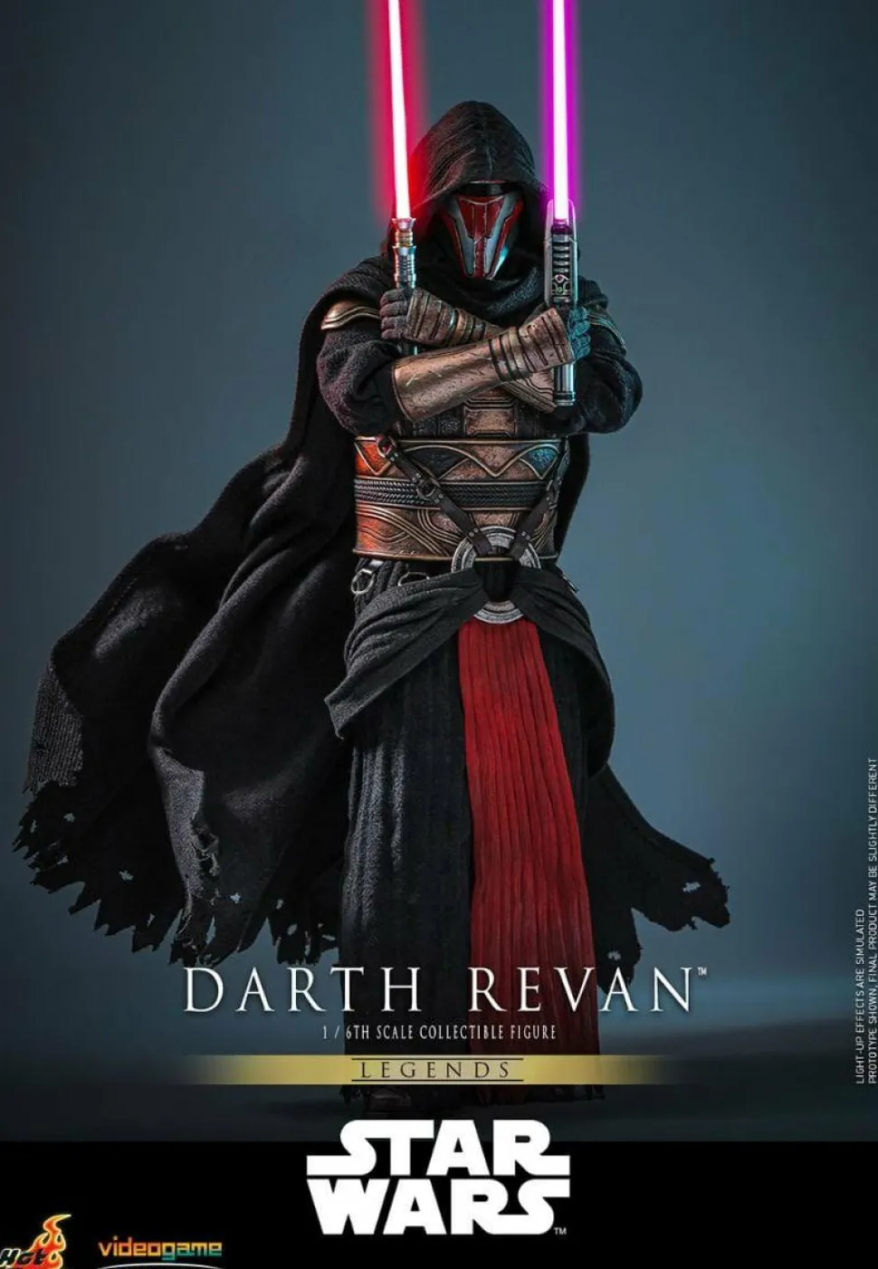 Star Wars: Knights of the Old Republic - Darth Revan 1/6th Scale Hot Toys Action Figure