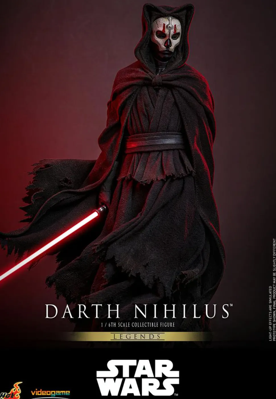 Star Wars Knights of the Old Republic II: The Sith Lords - Darth Nihilus 1/6th Scale Hot Toys Action Figure