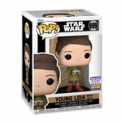 Star Wars: Obi-Wan Kenobi - Young Leia with Lola Pop! Vinyl Figure (2023 Summer Convention Exclusive)