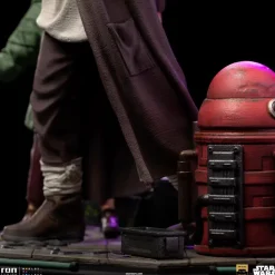 Star Wars: Obi-Wan Kenobi - Obi-Wan & Young Leia Deluxe 1/10th Scale Statue