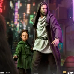 Star Wars: Obi-Wan Kenobi - Obi-Wan & Young Leia Deluxe 1/10th Scale Statue