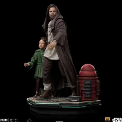Star Wars: Obi-Wan Kenobi - Obi-Wan & Young Leia Deluxe 1/10th Scale Statue