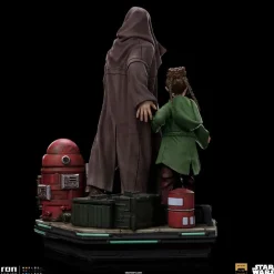 Star Wars: Obi-Wan Kenobi - Obi-Wan & Young Leia Deluxe 1/10th Scale Statue