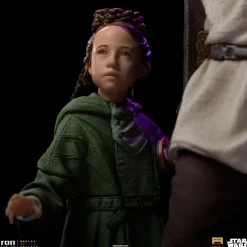 Star Wars: Obi-Wan Kenobi - Obi-Wan & Young Leia Deluxe 1/10th Scale Statue