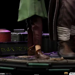 Star Wars: Obi-Wan Kenobi - Obi-Wan & Young Leia Deluxe 1/10th Scale Statue