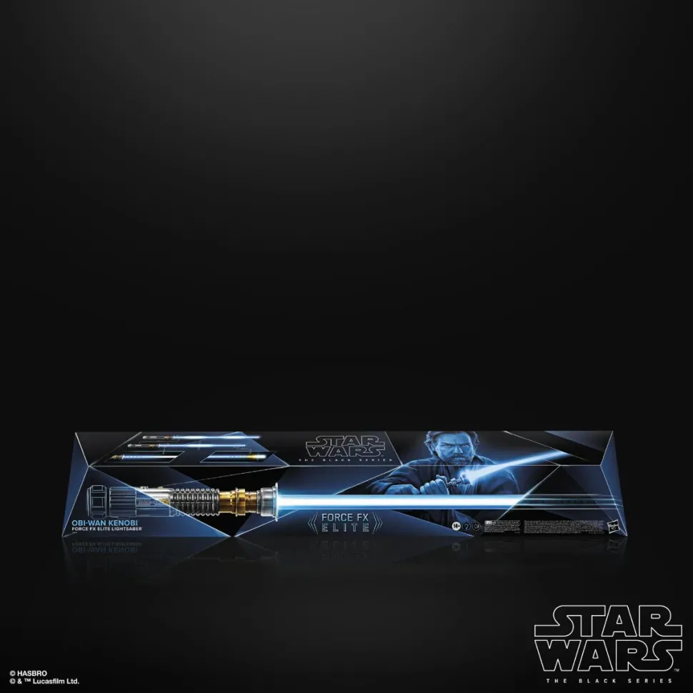Star Wars: Obi-Wan Kenobi - Obi-Wan Kenobi Force FX Lightsaber 1:1 Scale Life-Size Prop Replica