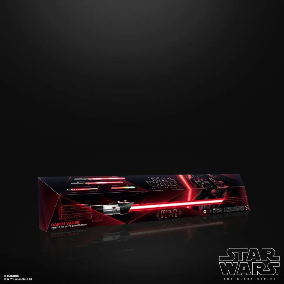 Star Wars: Obi-Wan Kenobi - Darth Vader Black Series Force FX Elite Lightsaber 1:1 Scale Life-Size Prop Replica