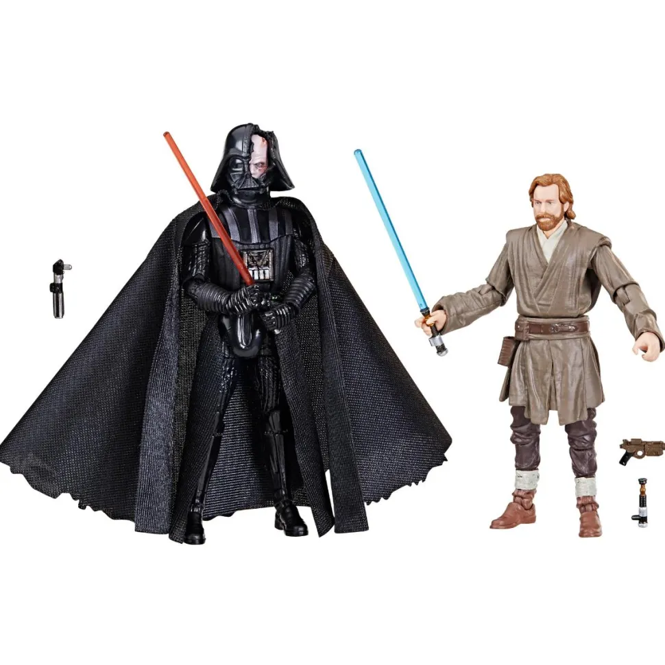 Star Wars: Obi-Wan Kenobi - Obi-Wan Kenobi (Showdown) & Darth Vader (Showdown) Vintage Collection Kenner 3.75" Scale Action Figure 2-Pack