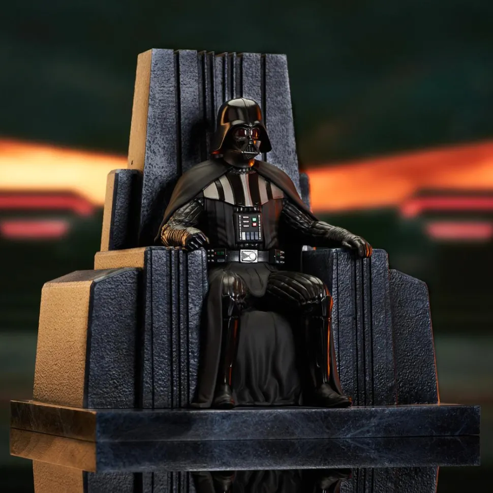 Star Wars: Obi-Wan Kenobi - Darth Vader on Throne Premier Collection 1/7th Scale Statue