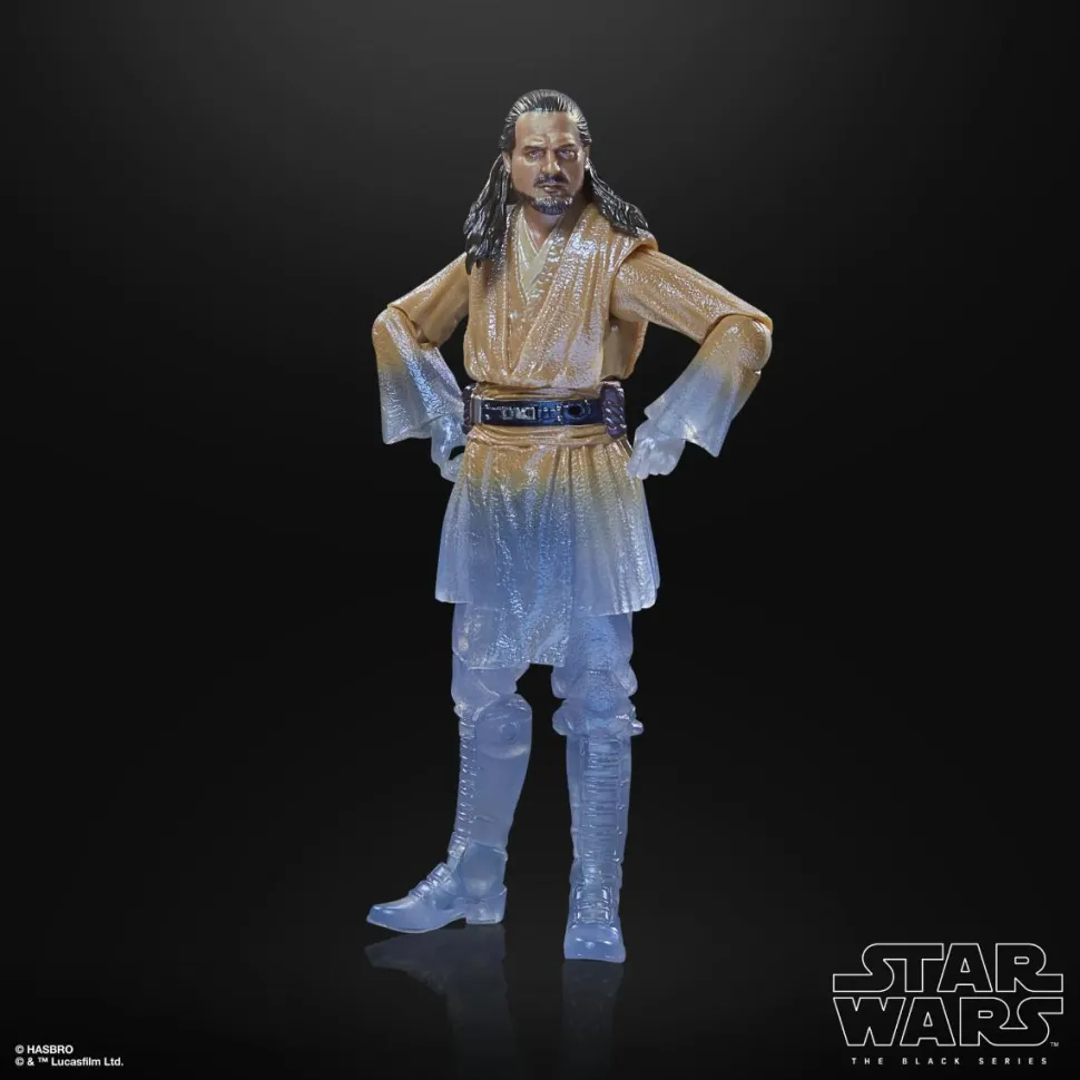 Star Wars: Obi-Wan Kenobi - Qui-Gon Jinn (Force Spirit) Black Series 6" Scale Action Figure