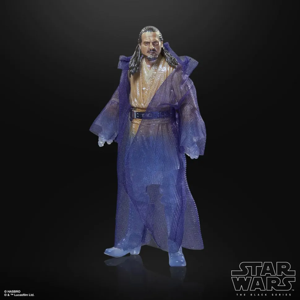 Star Wars: Obi-Wan Kenobi - Qui-Gon Jinn (Force Spirit) Black Series 6" Scale Action Figure