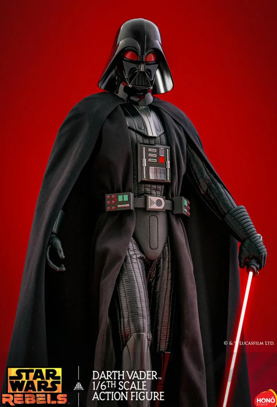 Star Wars Rebels - Darth Vader 1/6th Scale Action Figure by Hono Studio