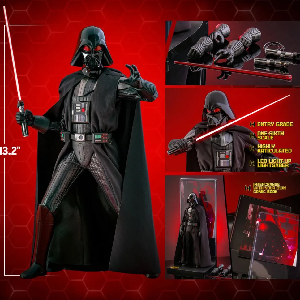 Star Wars Rebels - Darth Vader 1/6th Scale Action Figure by Hono Studio