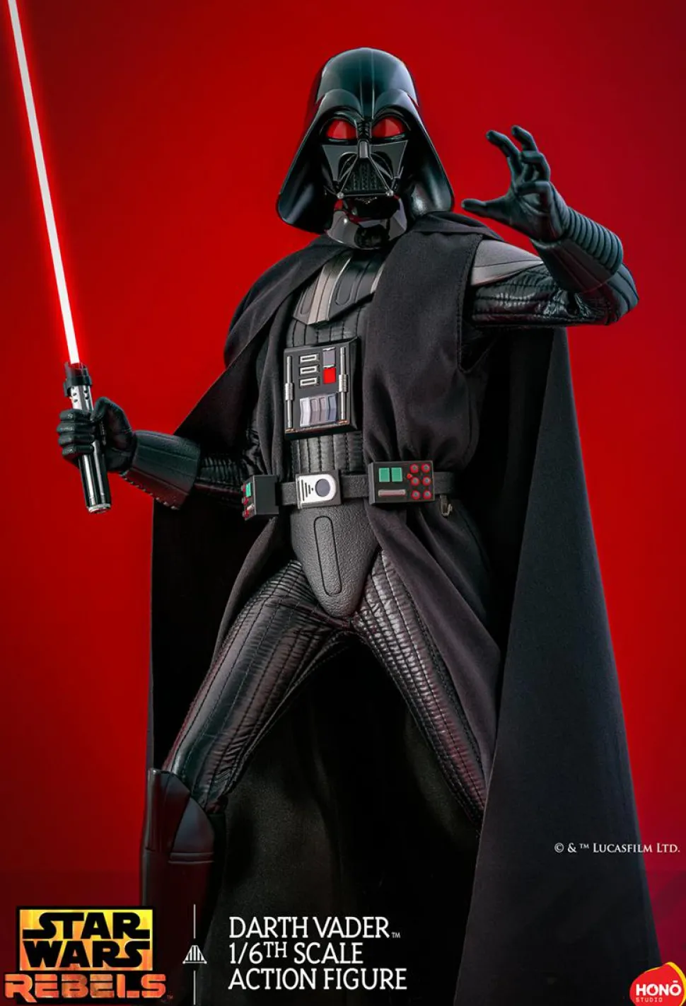 Star Wars Rebels - Darth Vader 1/6th Scale Action Figure by Hono Studio