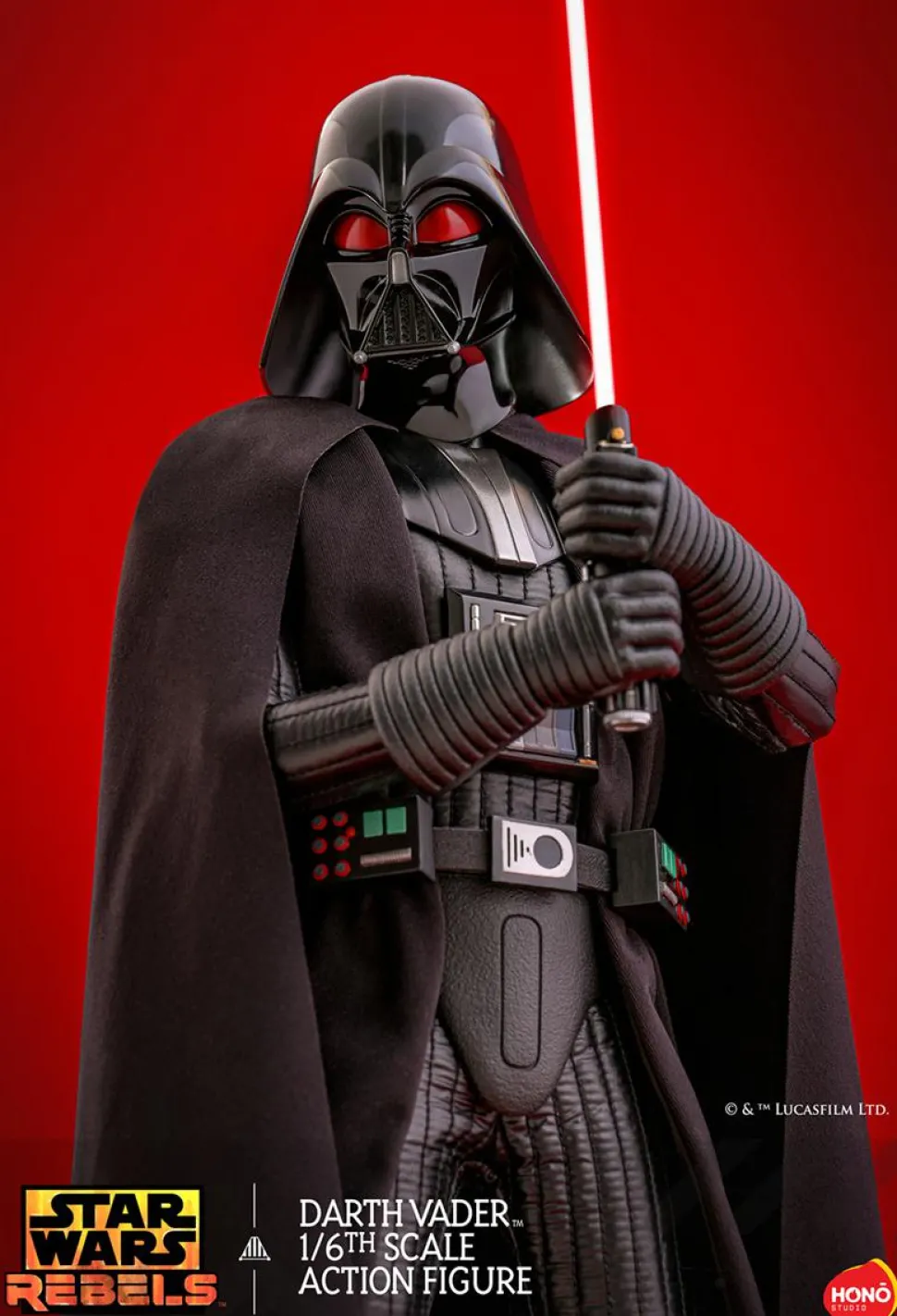 Star Wars Rebels - Darth Vader 1/6th Scale Action Figure by Hono Studio