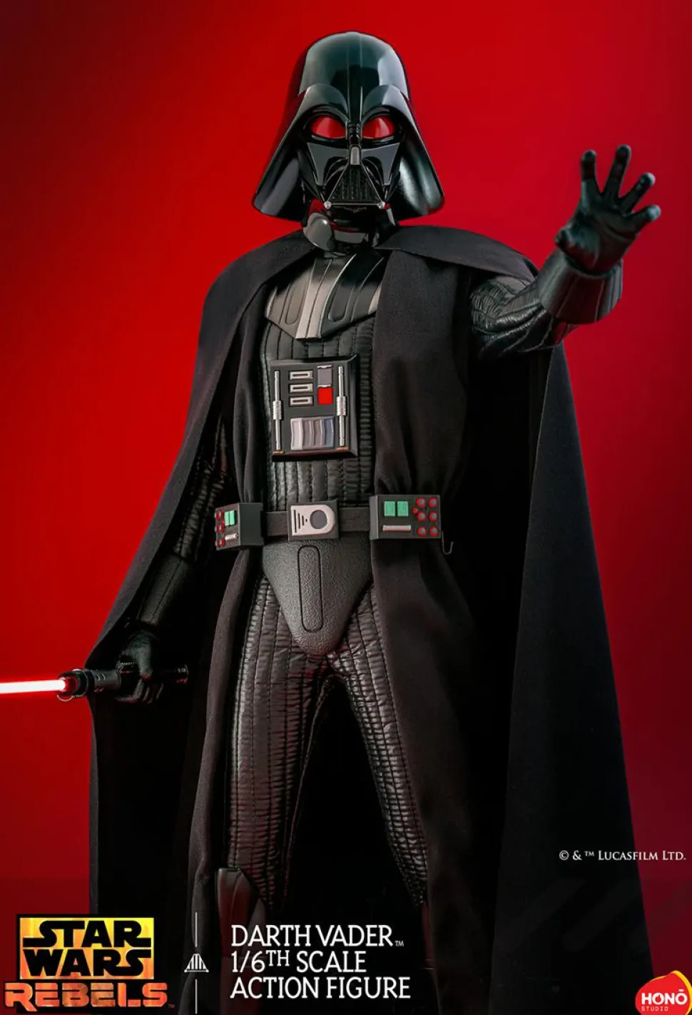 Star Wars Rebels - Darth Vader 1/6th Scale Action Figure by Hono Studio