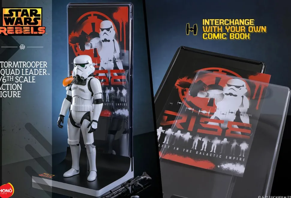 Star Wars Rebels - Stormtrooper Squad Leader 1/6th Scale Action Figure by Hono Studio