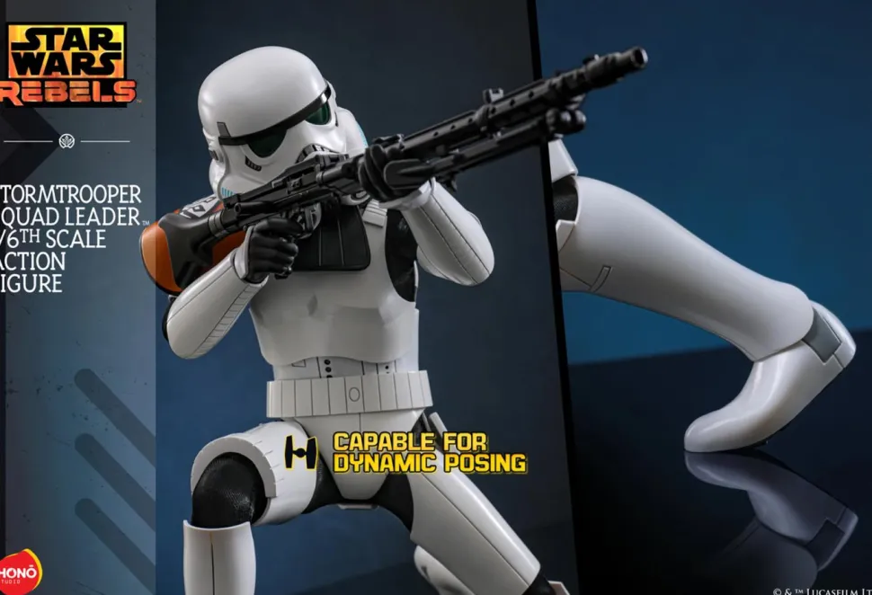 Star Wars Rebels - Stormtrooper Squad Leader 1/6th Scale Action Figure by Hono Studio