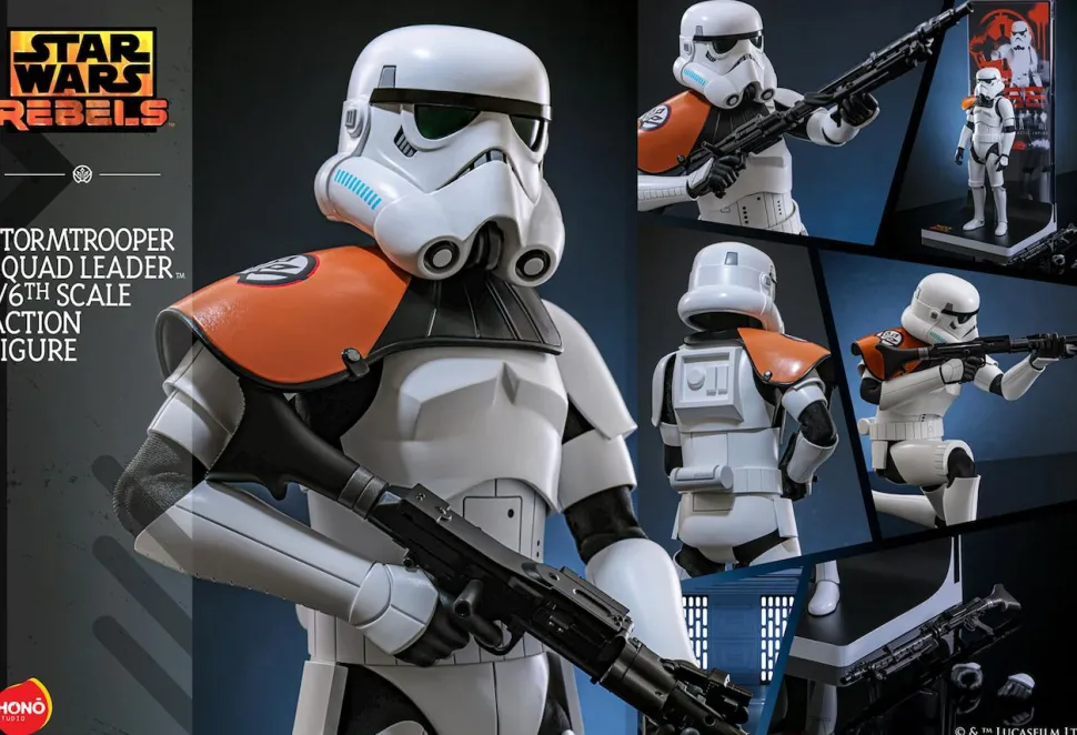 Star Wars Rebels - Stormtrooper Squad Leader 1/6th Scale Action Figure by Hono Studio