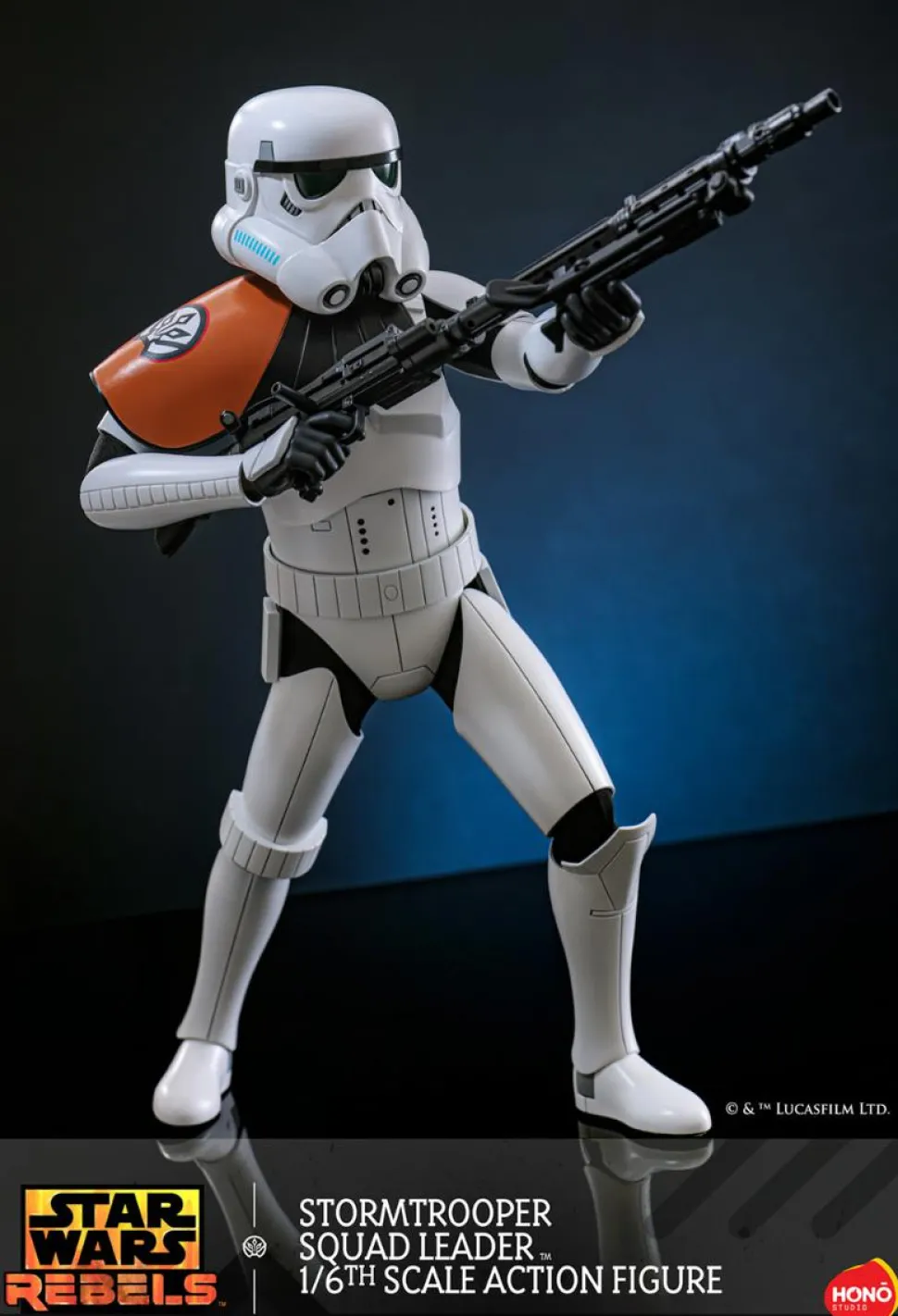 Star Wars Rebels - Stormtrooper Squad Leader 1/6th Scale Action Figure by Hono Studio