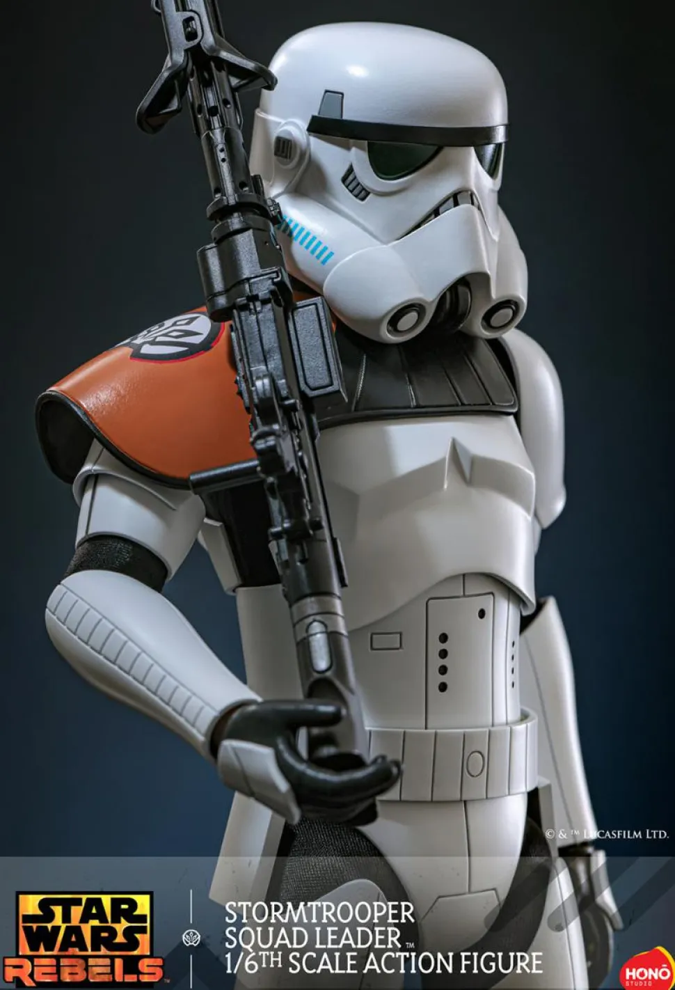 Star Wars Rebels - Stormtrooper Squad Leader 1/6th Scale Action Figure by Hono Studio