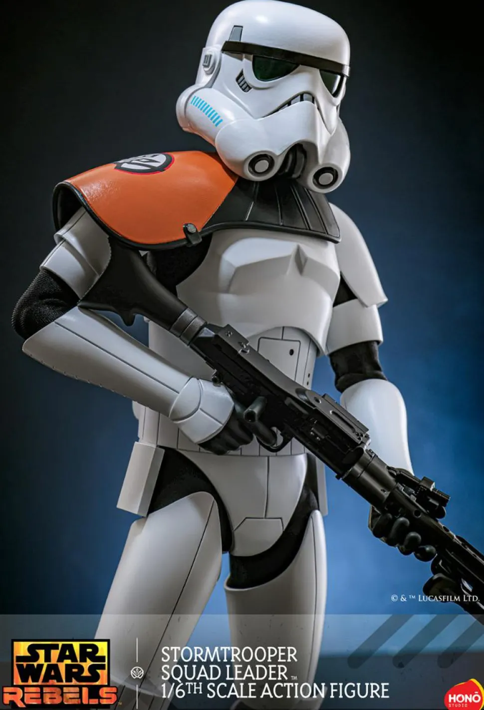 Star Wars Rebels - Stormtrooper Squad Leader 1/6th Scale Action Figure by Hono Studio