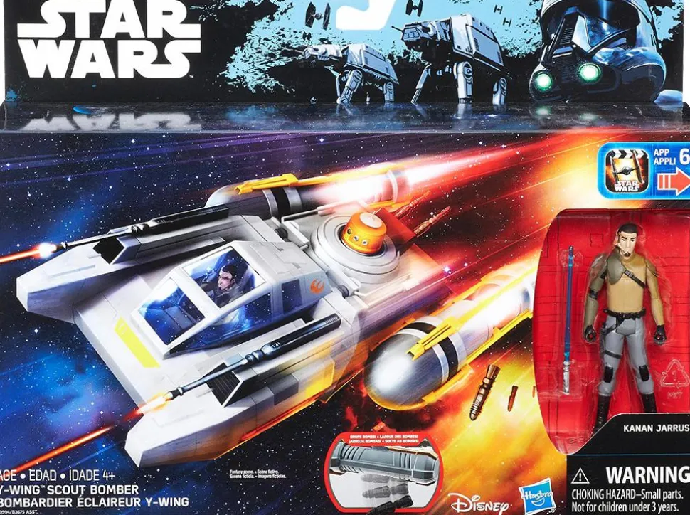 Star Wars: Rebels - Y-Wing Scout Bomber Deluxe Class Vehicle