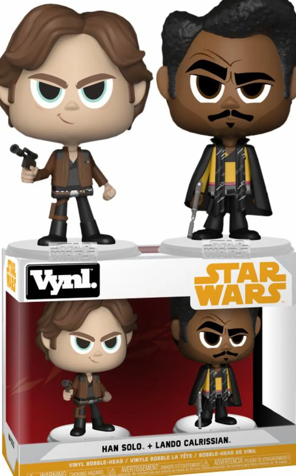 Star Wars: Solo - Han Solo & Lando Calrissian Vynl. Vinyl Figure 2-Pack