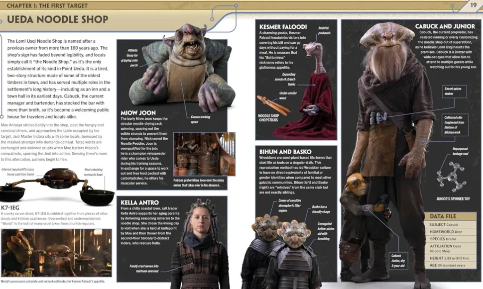 Star Wars: The Acolyte - Visual Guide Hardcover Book