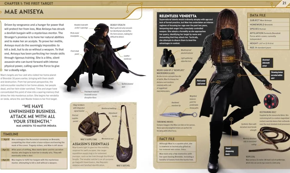 Star Wars: The Acolyte - Visual Guide Hardcover Book