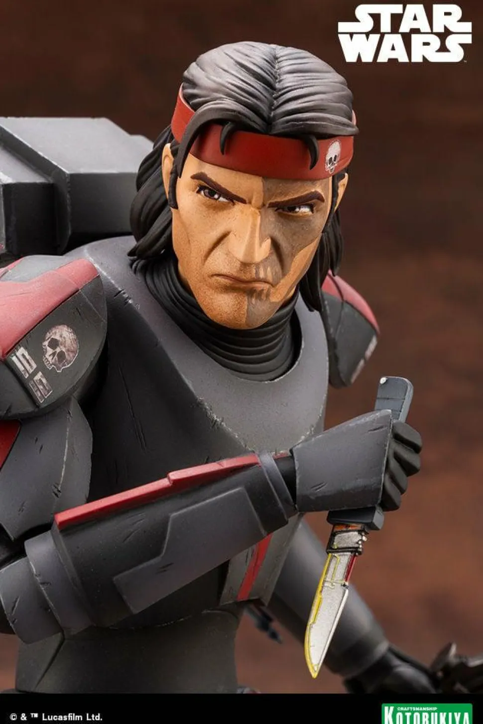 Star Wars: The Bad Batch - Hunter ArtFX 1/7th Scale Statue