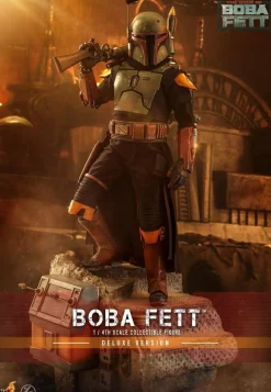 Star Wars: The Book of Boba Fett - Boba Fett Deluxe 1/4 Scale Hot Toys Action Figure