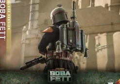 Star Wars: The Book of Boba Fett - Boba Fett Deluxe 1/4 Scale Hot Toys Action Figure
