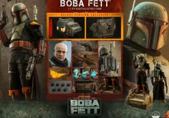 Star Wars: The Book of Boba Fett - Boba Fett Deluxe 1/4 Scale Hot Toys Action Figure