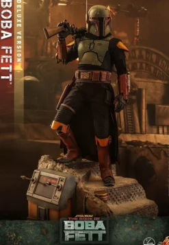 Star Wars: The Book of Boba Fett - Boba Fett Deluxe 1/4 Scale Hot Toys Action Figure