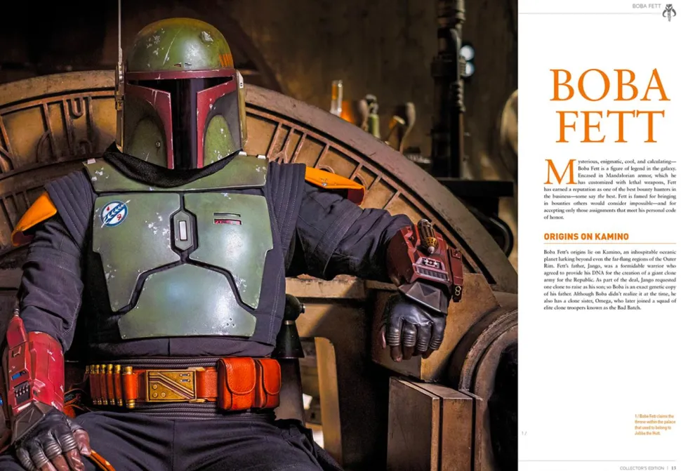 Star Wars: The Book of Boba Fett - The Guide to Season One Collector's Edition Hardcover Book
