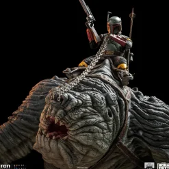 Star Wars: The Book of Boba Fett - Boba Fett & Rancor 1/20th Scale Diorama Statue