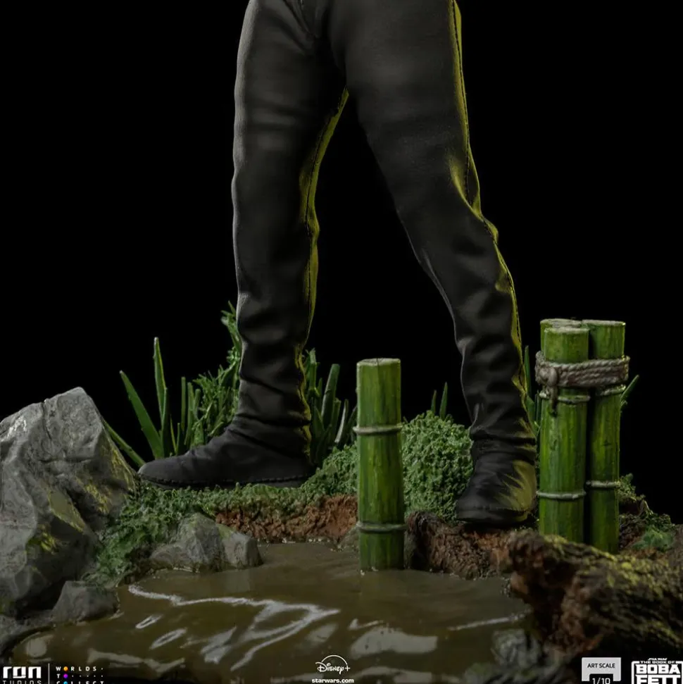 Star Wars: The Book of Boba Fett - Luke & Grogu Training 1/10th Scale Statue