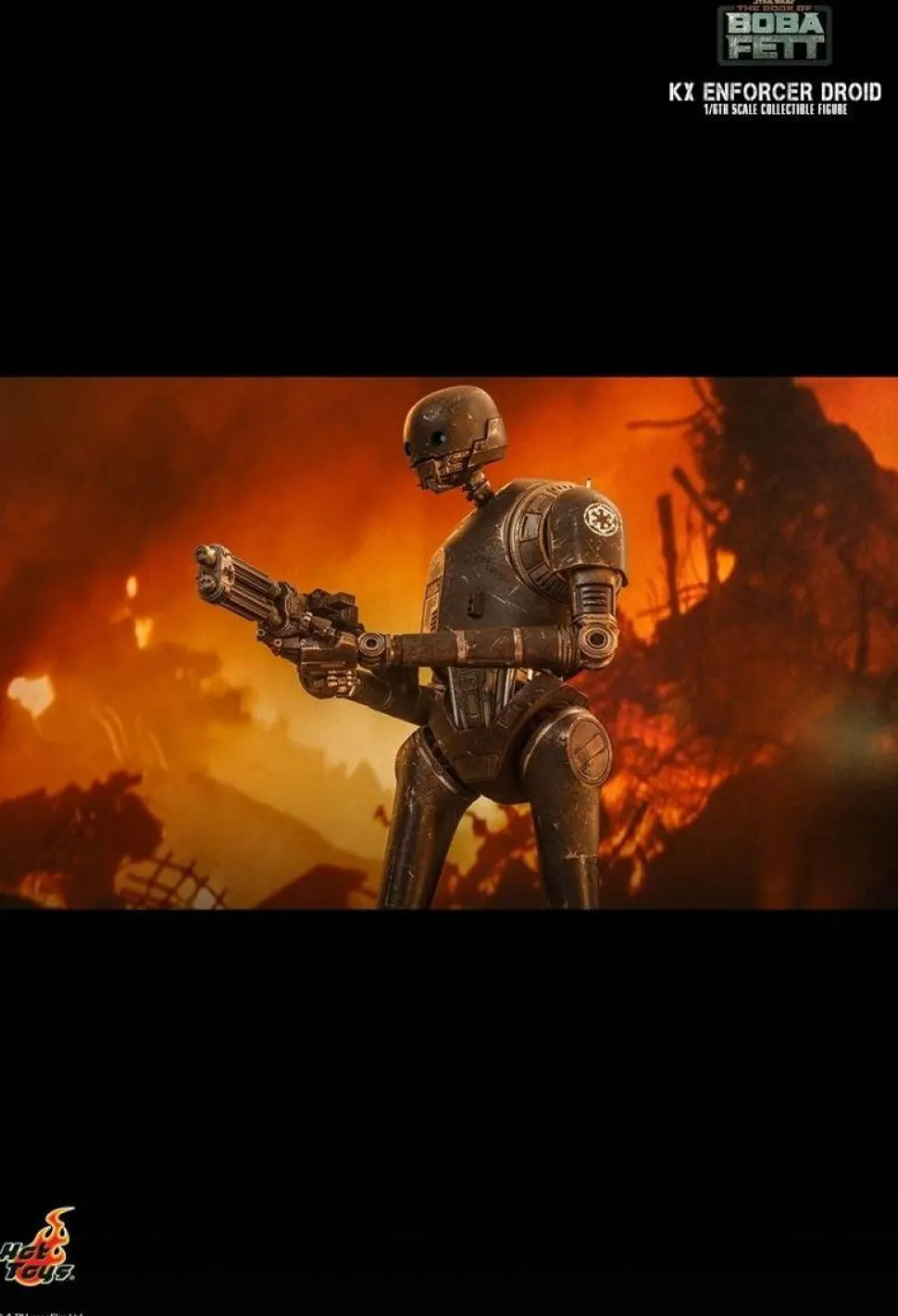 Star Wars: The Book of Boba Fett - KX Enforcer Droid 1/6th Scale Hot Toys Action Figure