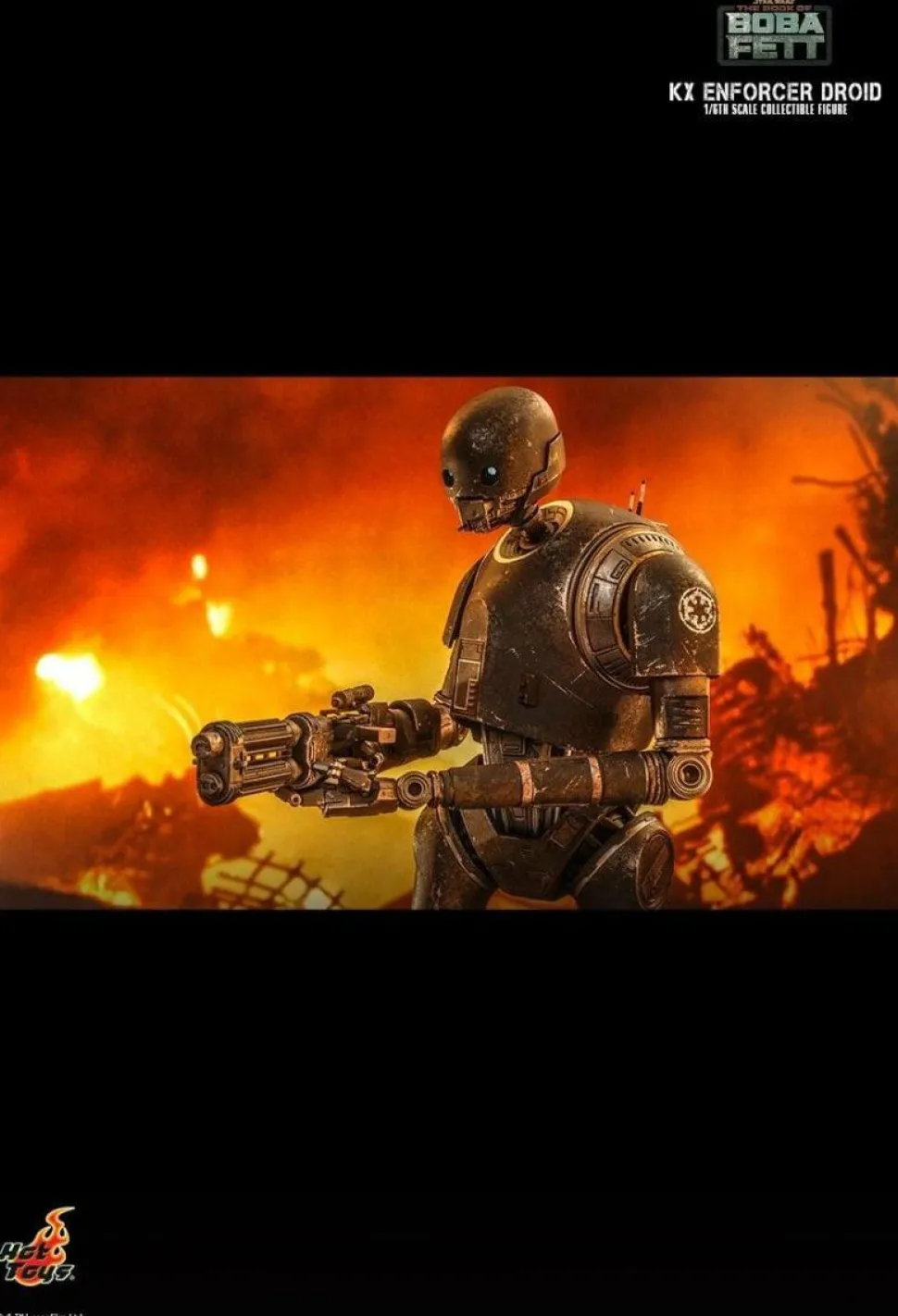 Star Wars: The Book of Boba Fett - KX Enforcer Droid 1/6th Scale Hot Toys Action Figure