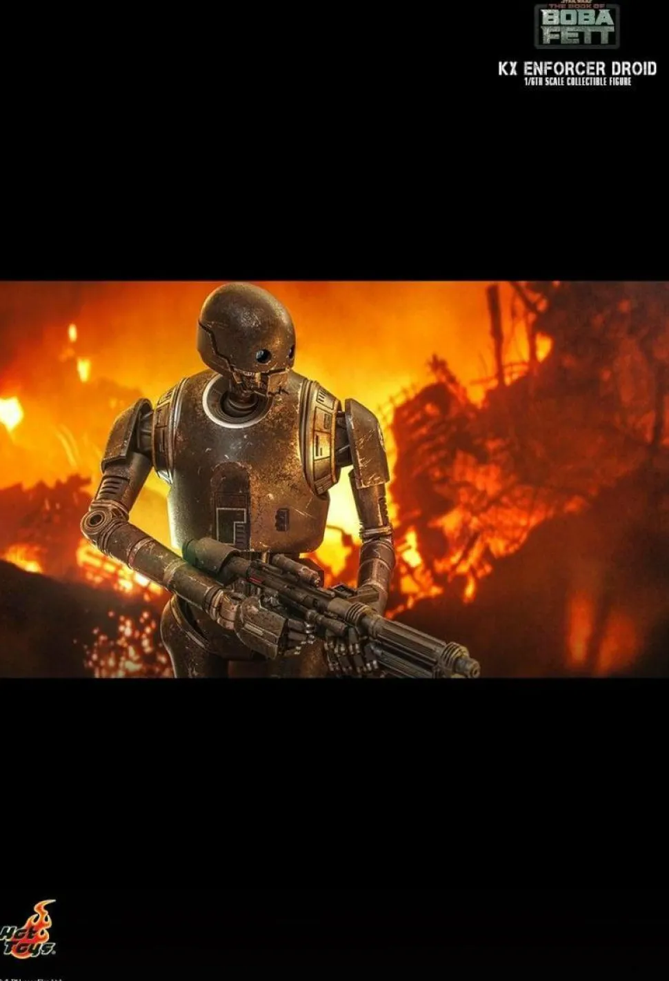 Star Wars: The Book of Boba Fett - KX Enforcer Droid 1/6th Scale Hot Toys Action Figure