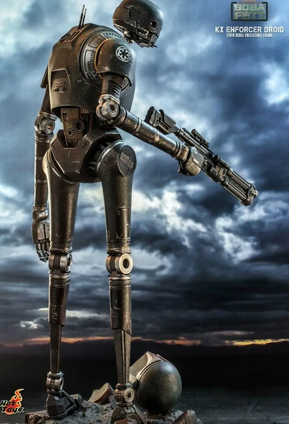 Star Wars: The Book of Boba Fett - KX Enforcer Droid 1/6th Scale Hot Toys Action Figure