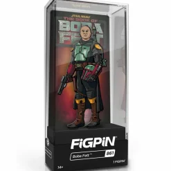 Star Wars: The Book of Boba Fett - Boba Fett Holding Helmet FigPin Enamel Pin
