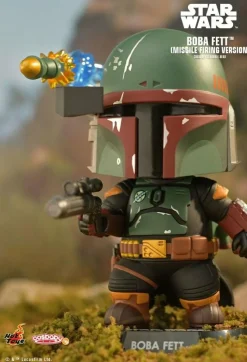 Star Wars: The Book of Boba Fett - Boba Fett Missile Firing Cosbaby (S) Hot Toys Figure